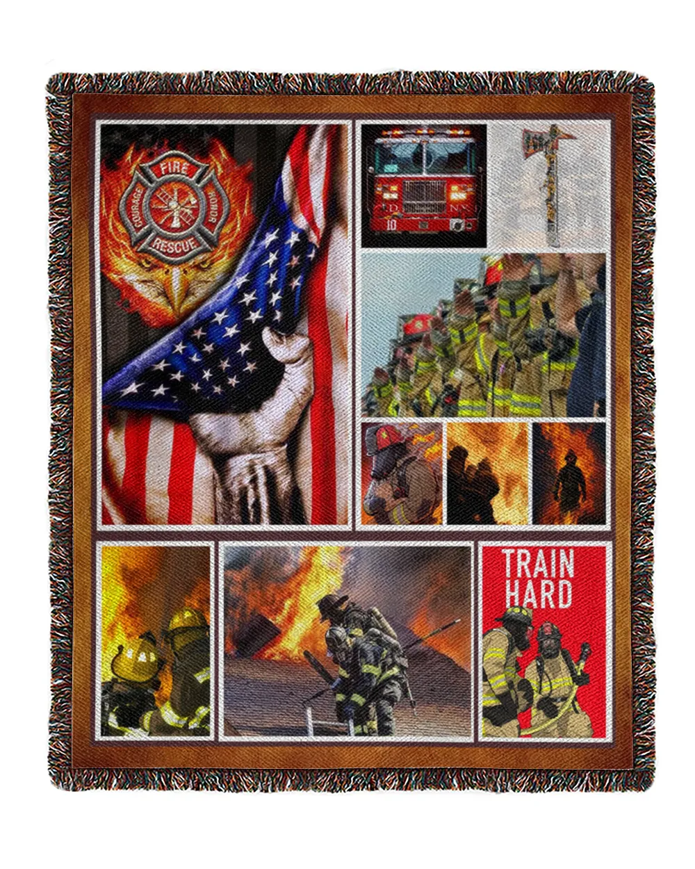Firefighter Blanket - Quilt