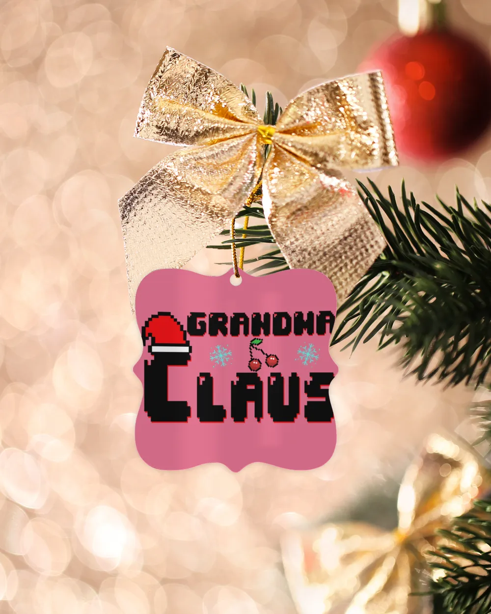 Grandma Claus Ornament