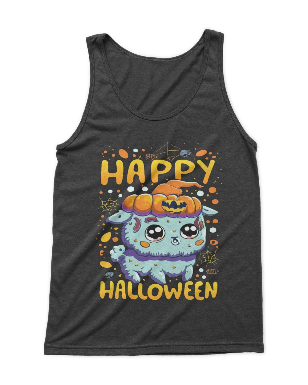 Sheep Halloween 6 Men's Tank Top black s