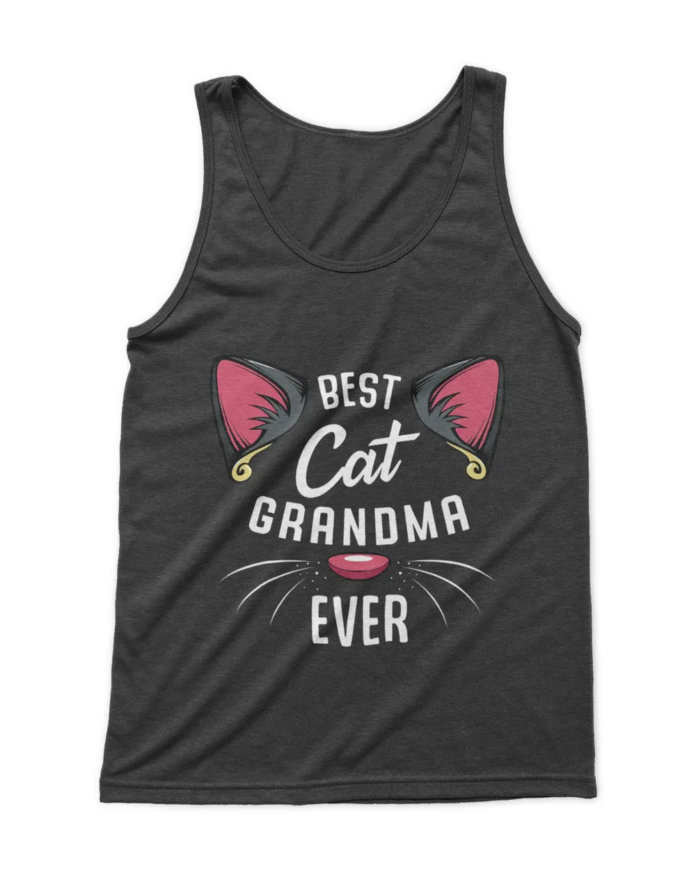 Best Cat Grandma Ever Cat Lady Animal Lover Meowing