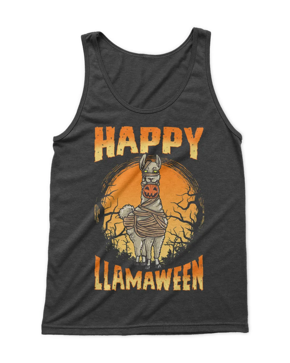 Happy Llamaween Funny Halloween Alpaca Zombie Party Costume