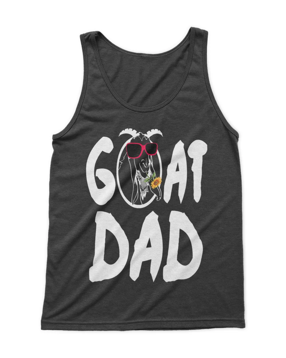 Mens Goat Farmer Goat Dad Farm Animal Funny 26