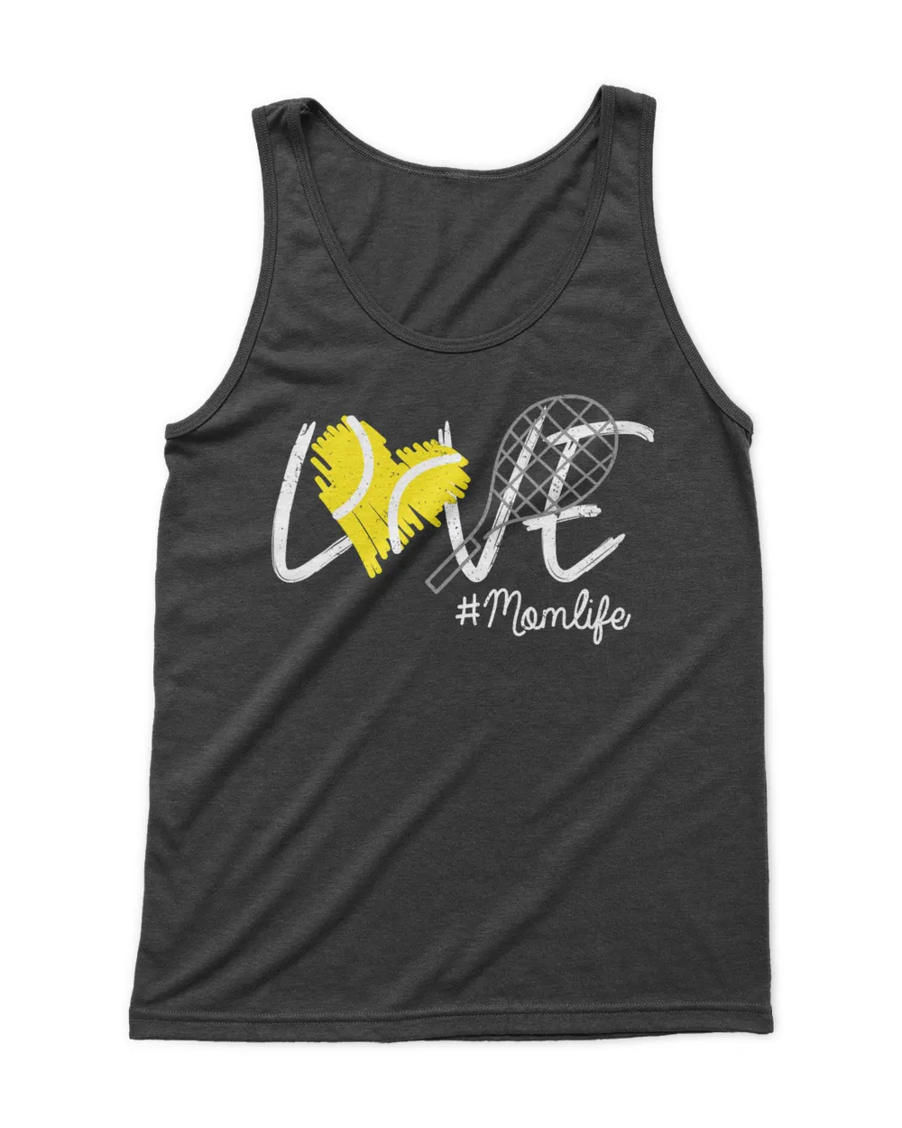 LOVE Tennis Mom Life Gift For Mom Women Mother's Day T-Shirt