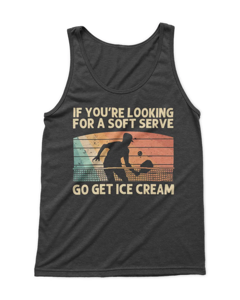 Soft serve - Go get ice cream Men's Tank Top black s