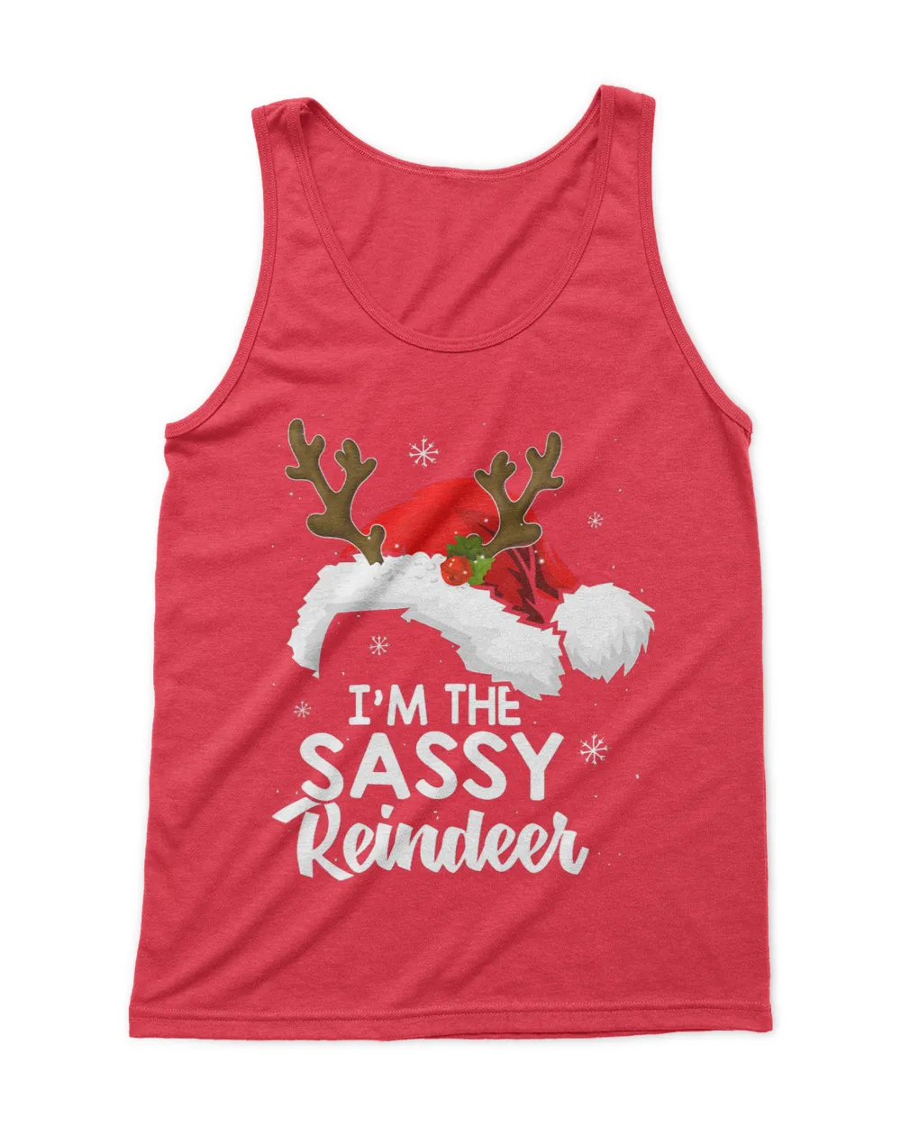 Im The Sassy Reindeer Christmas Funny Pajamas Family Xmas 2