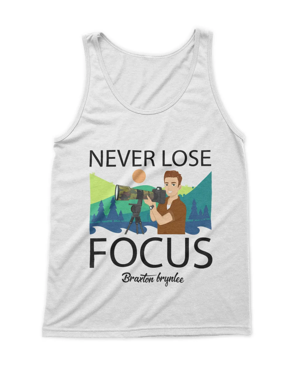 RD Cool Photography Art For Men Women Photographer Camera Lover Shirt