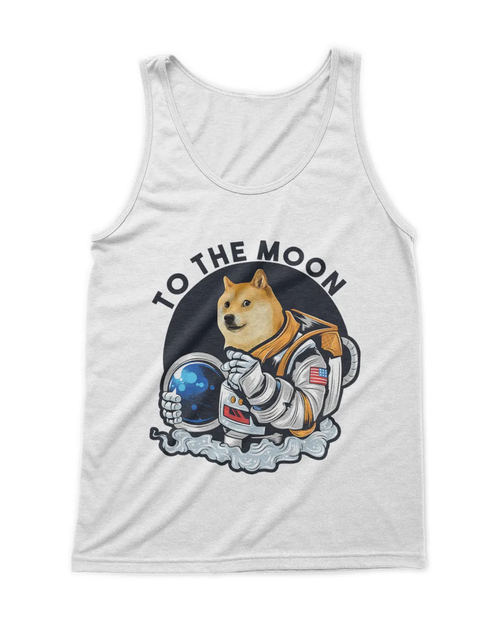 Funny Dogecoin To The Moon Crypto Doge Cryptocurrency