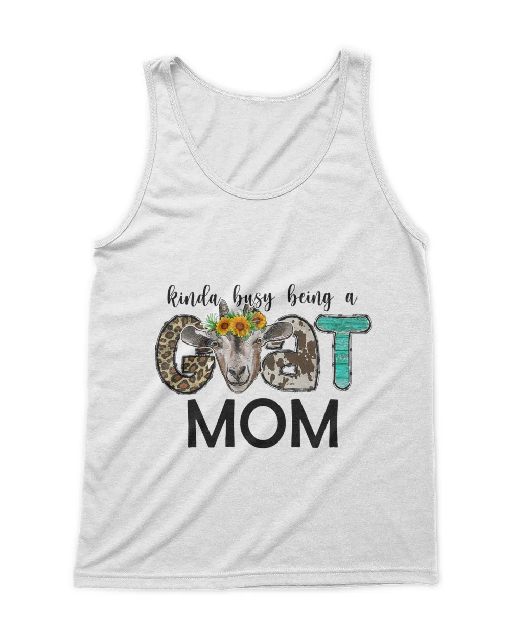 womens 2kinda busy being a goat mom farming farmer