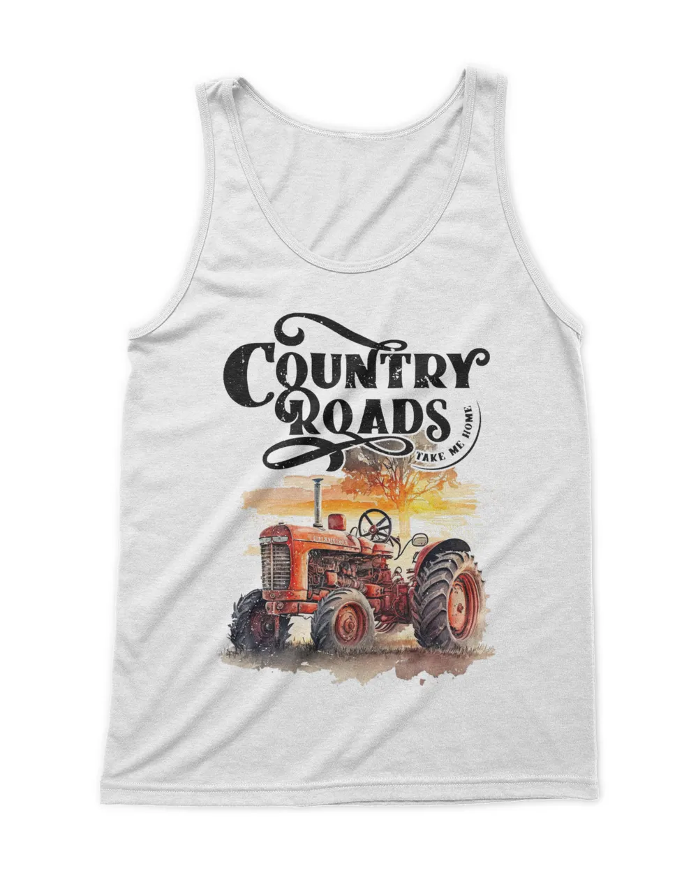 Tractor Country Roads