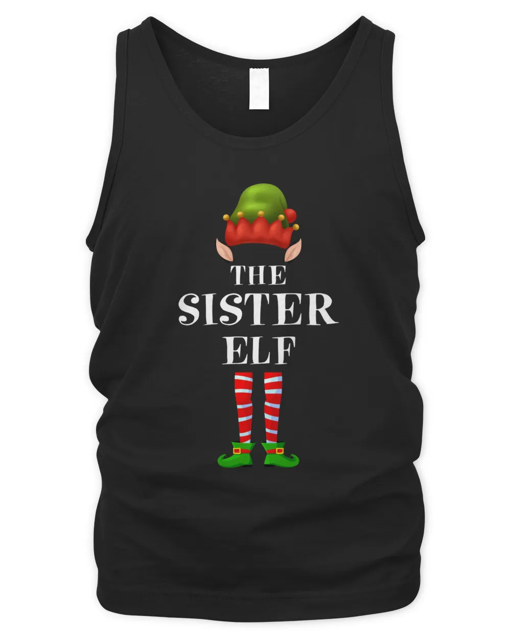 Matching Family Funny The Sister ELF Christmas PJ Group