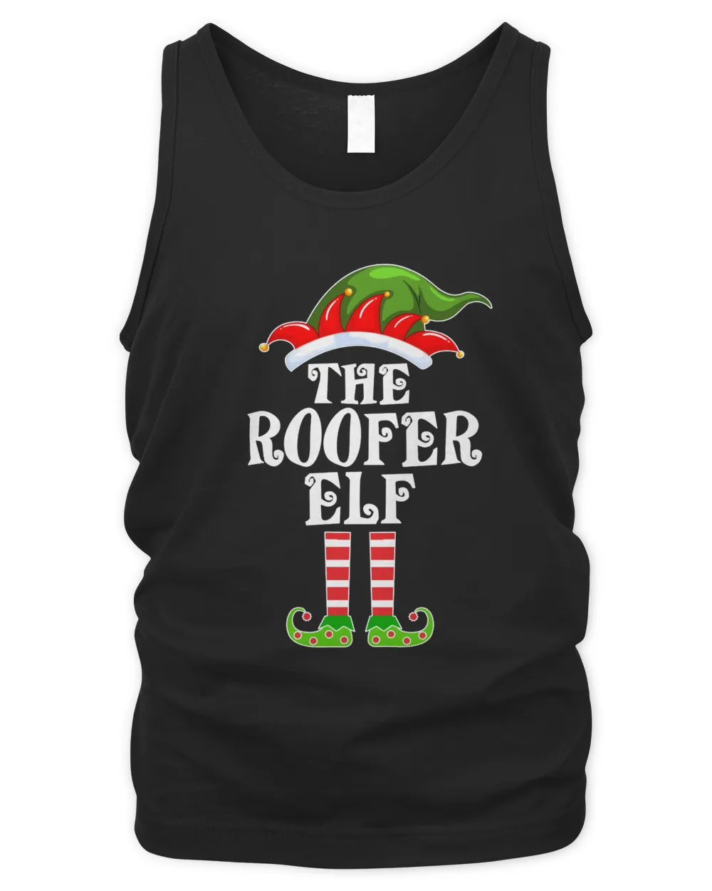 Roofer Elf Matching Family Group Christmas Party Pajama