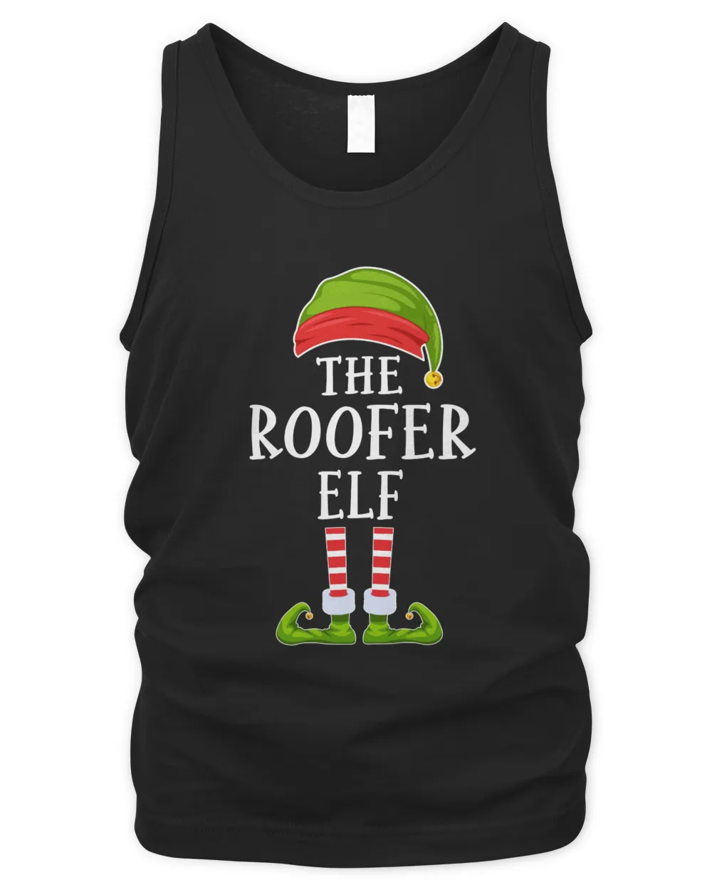 The Roofer Elf Family Matching Group Christmas Gift Funny