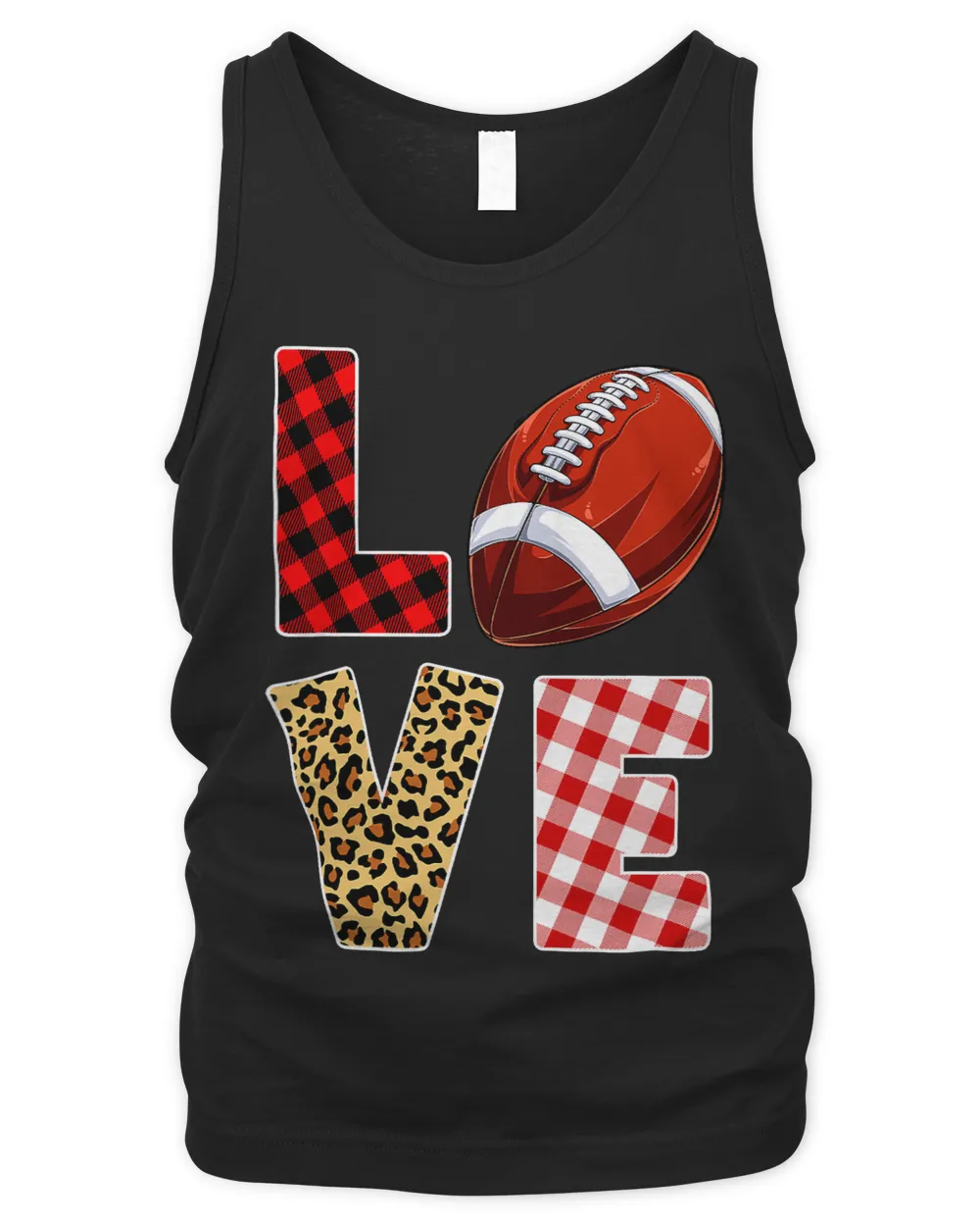 Football American Sports Lover Heart Valentines Day Matching Couple 25