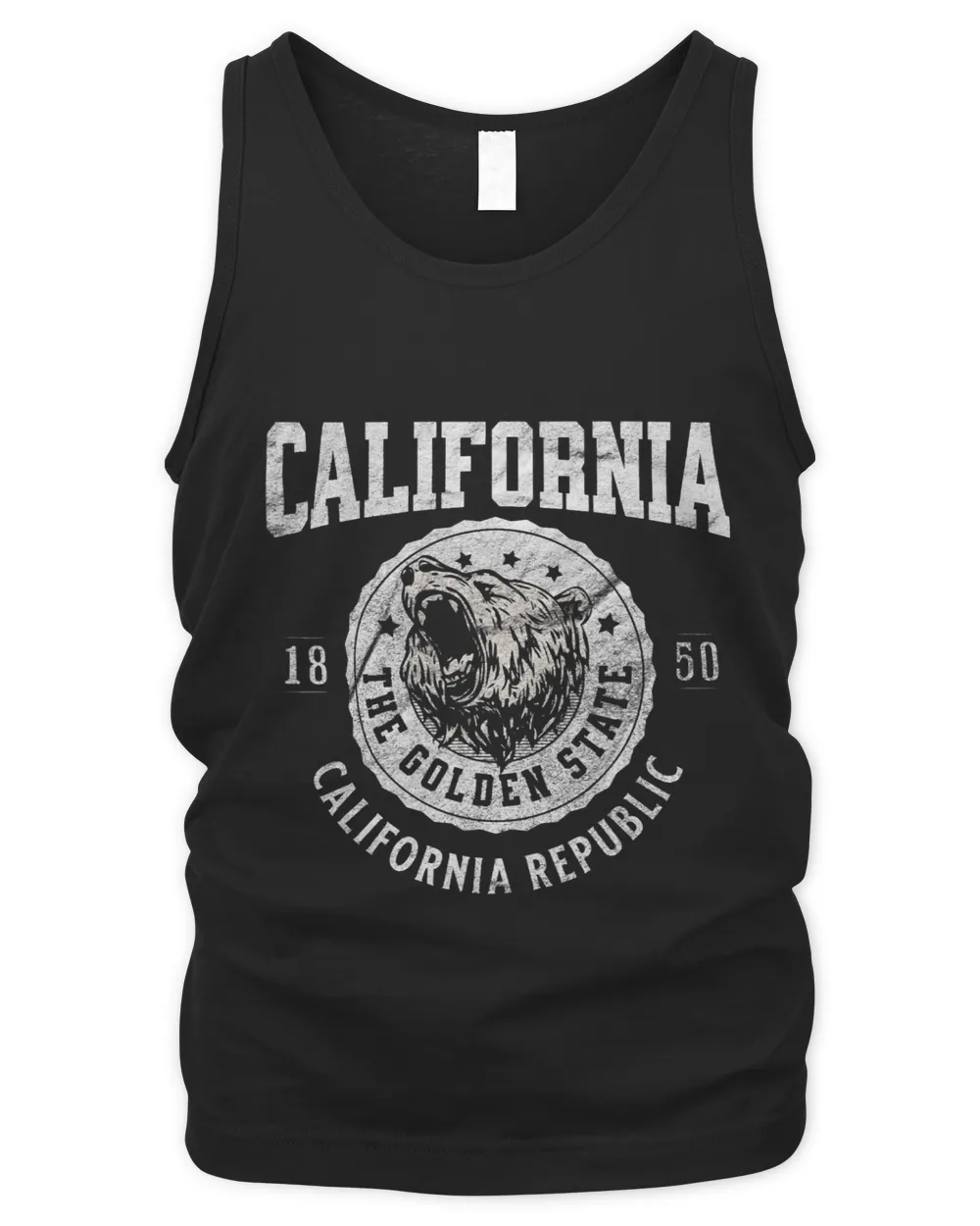 Bears California Golden State Retro California Republic Bear Head