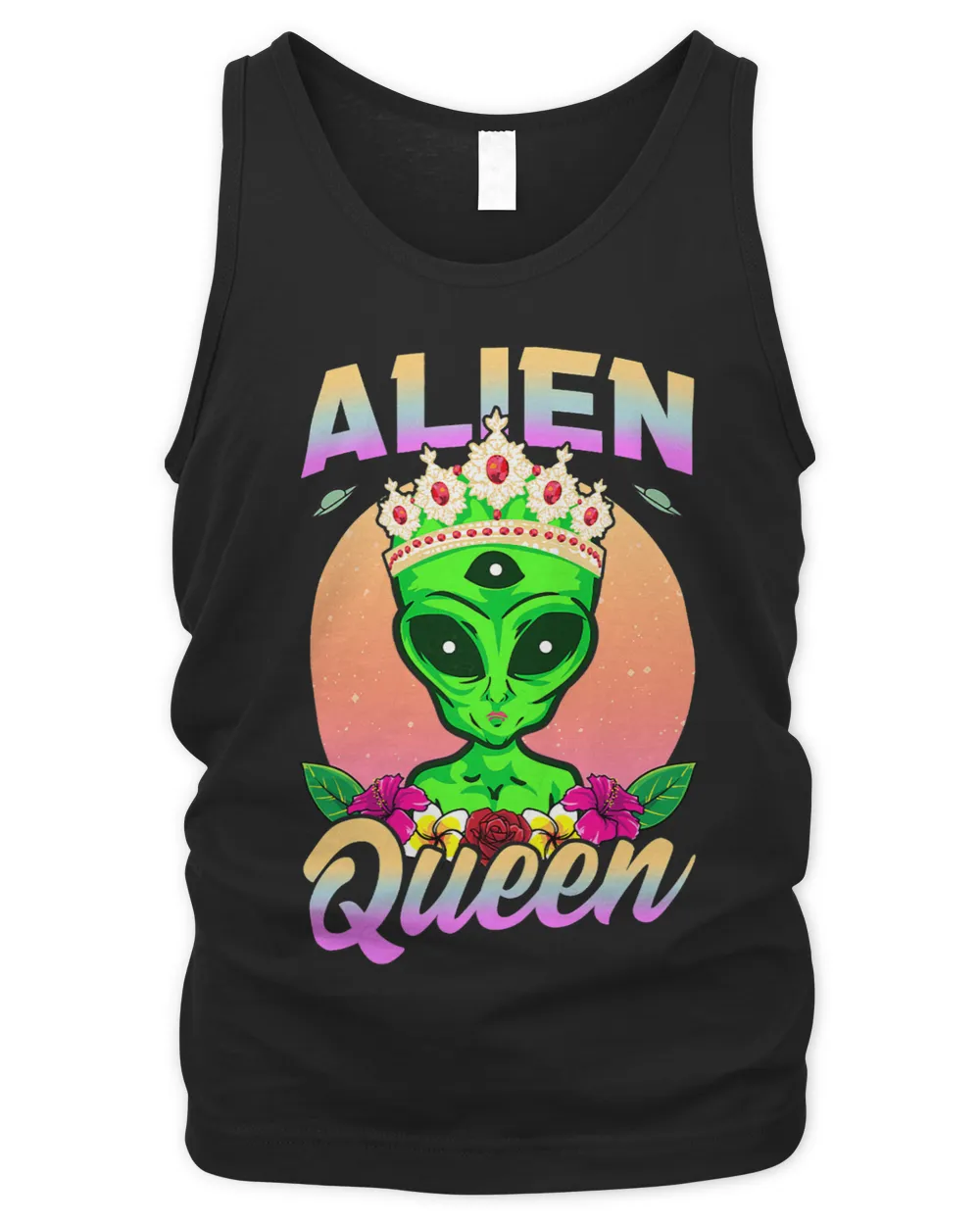 Cute 2Funny Alien Queen Space Exploration