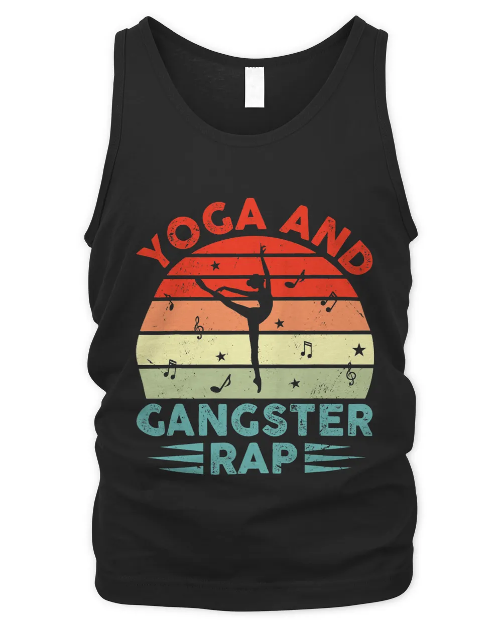 Yoga And Gangster Rap Funny Yoga Practitioner Rapping Fan