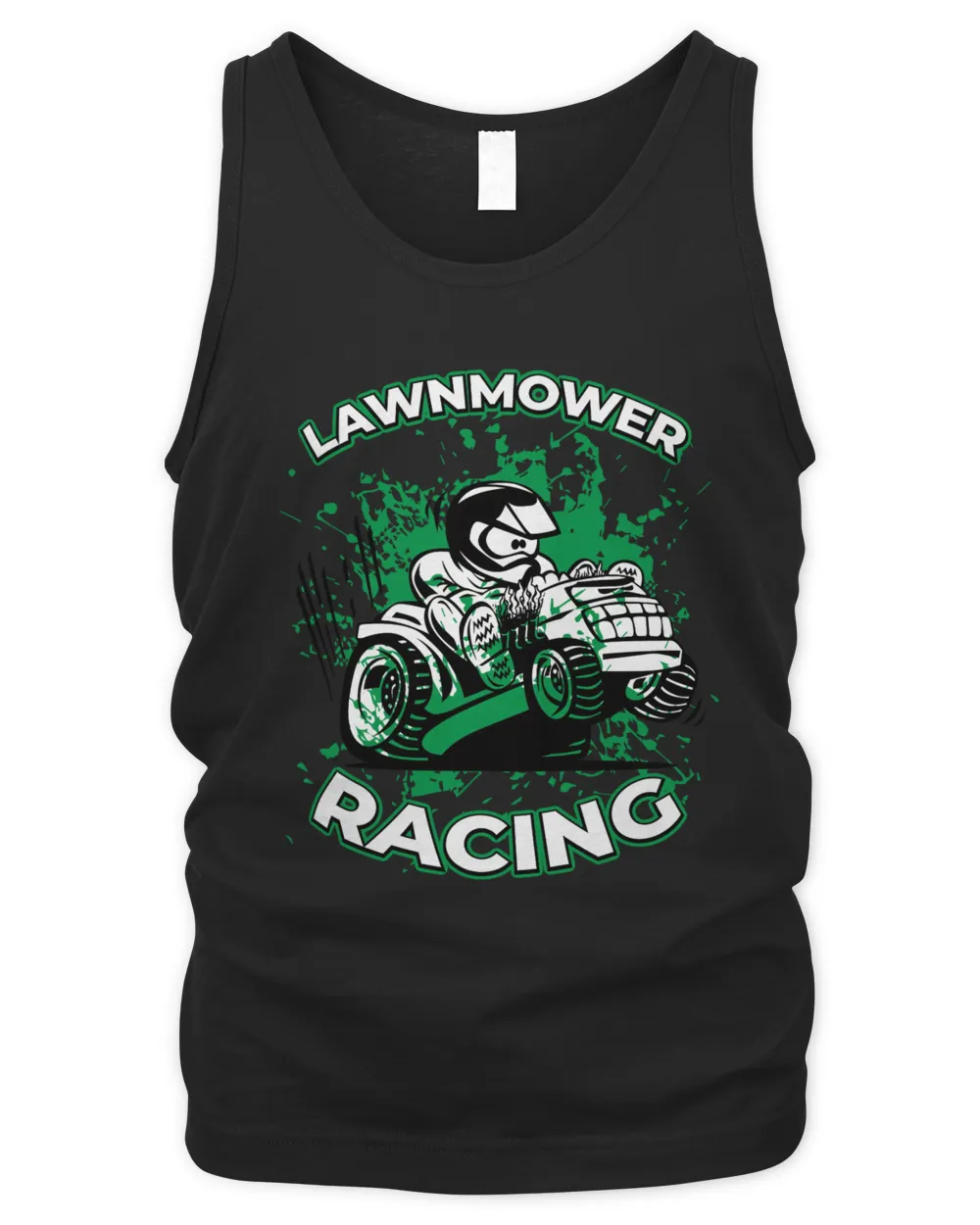 Lawnmower Racing Men's Tank Top black s
