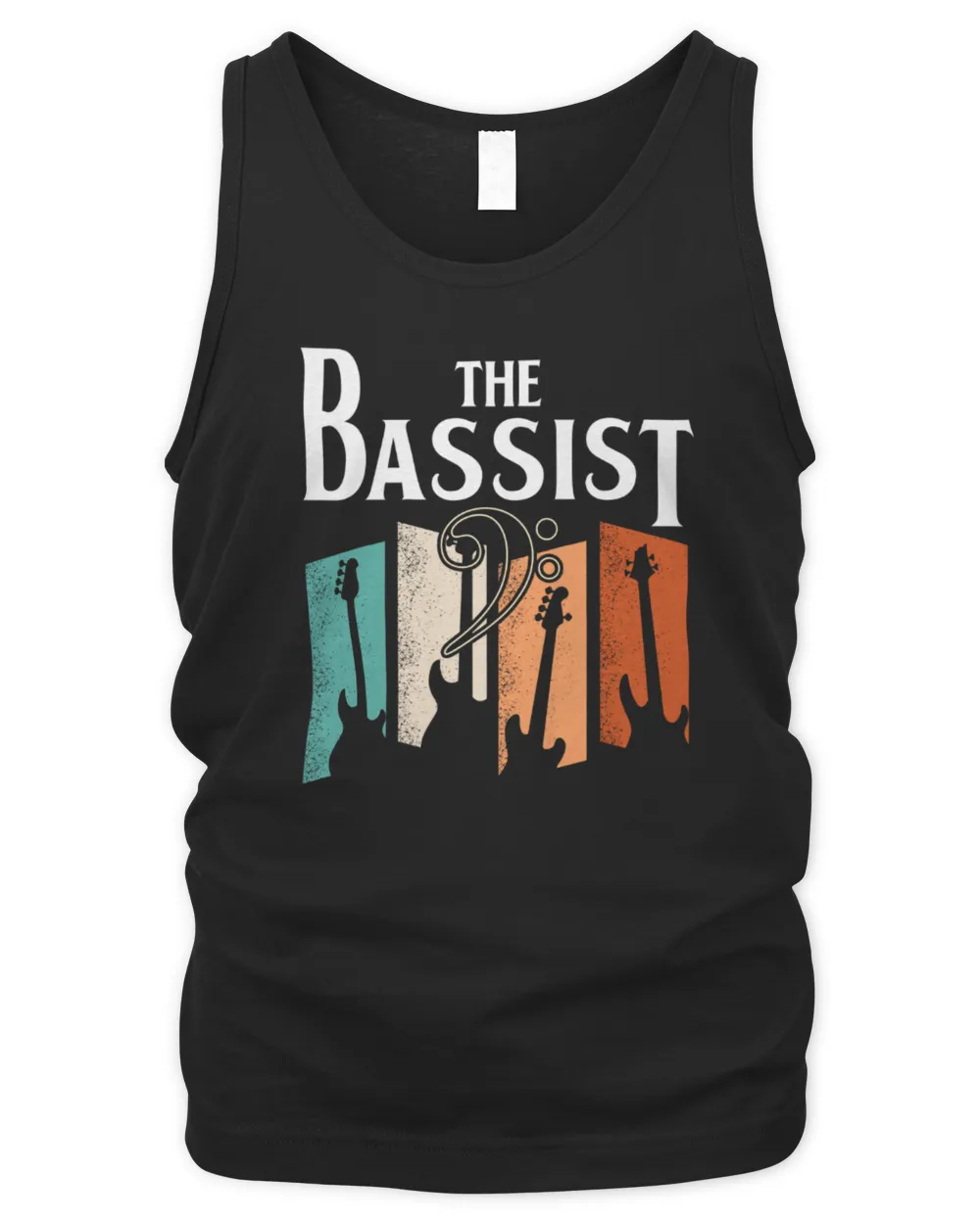 The Bassist - Bass Guitars Men's Tank Top black s