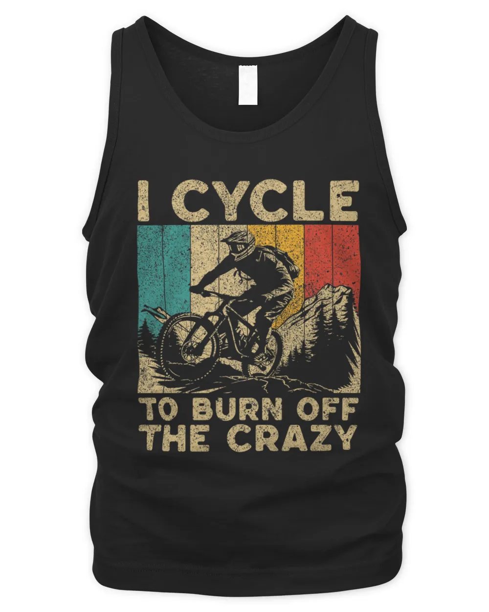 burn off crazy Men's Tank Top black s