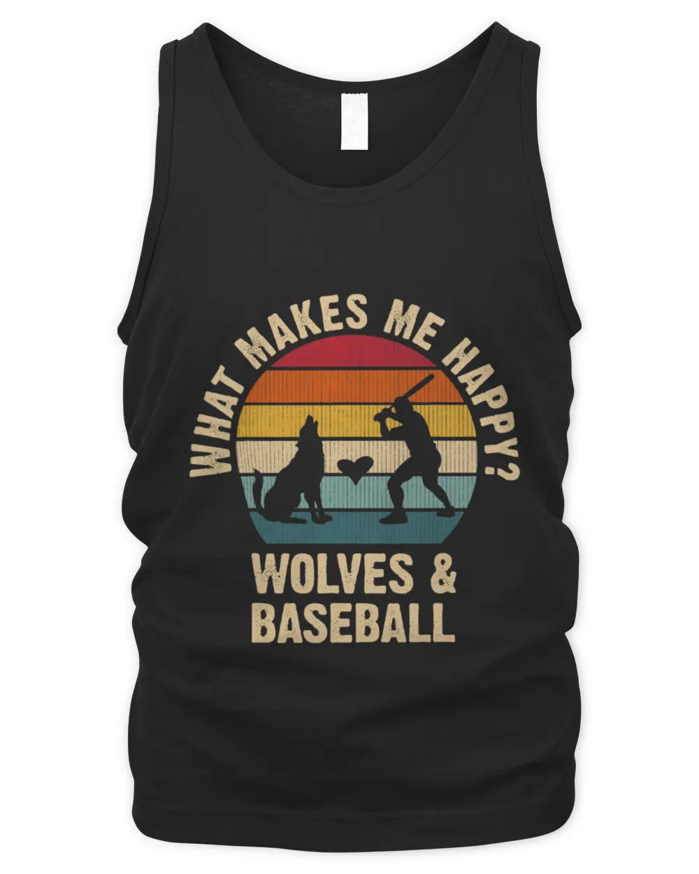 Sport Baseball Wolf Lover Baseball and Wolves Lovers Vintage Funny Pet Sports cute