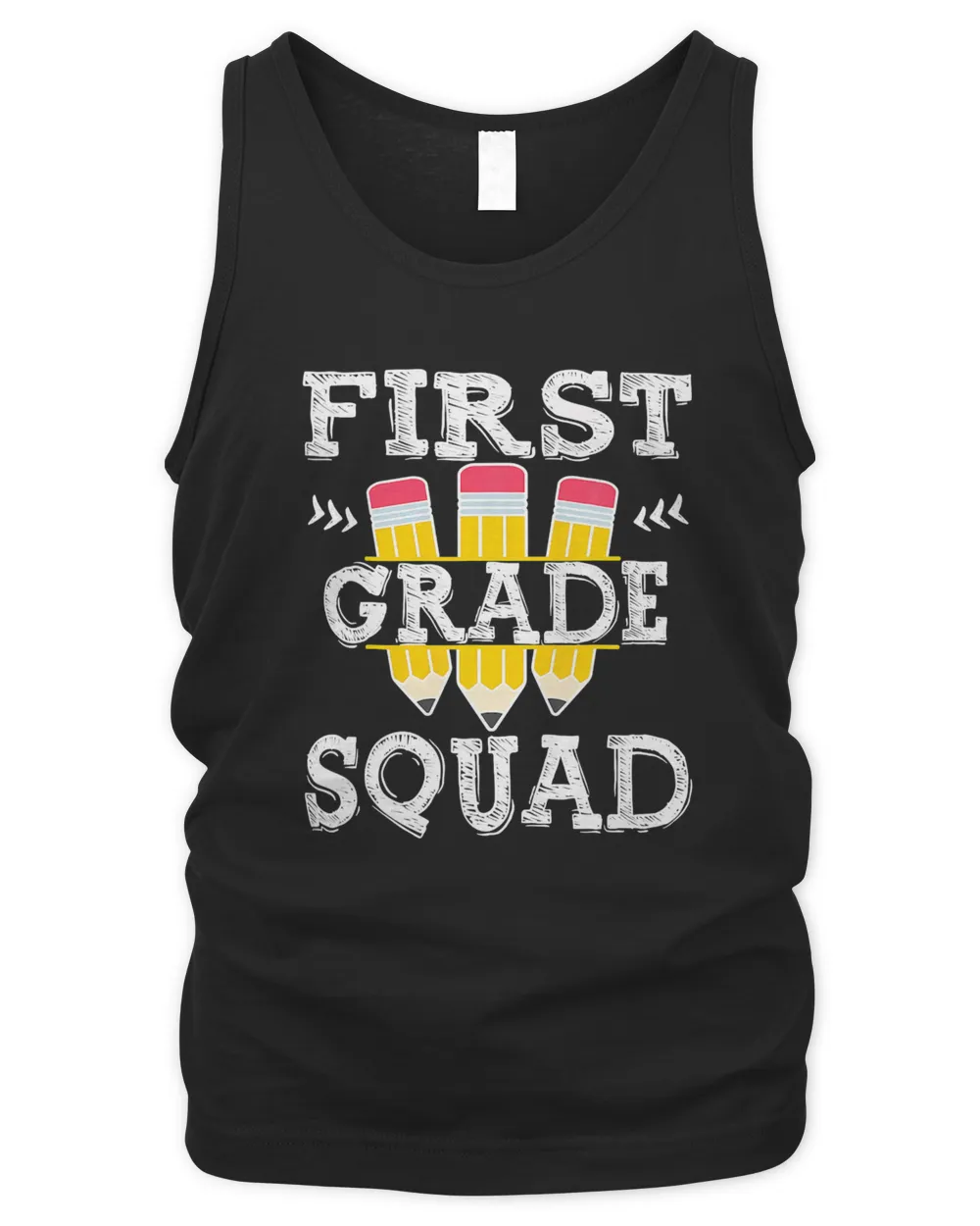 1st Grade Team Squad Crew Back School Graduation Teacher T-Shirt