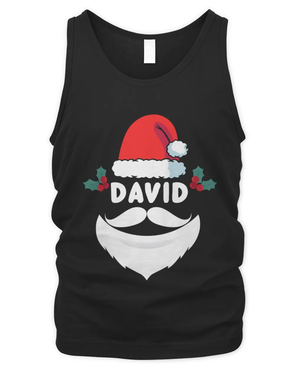 HL6969 David H59HL Men's Tank Top black s