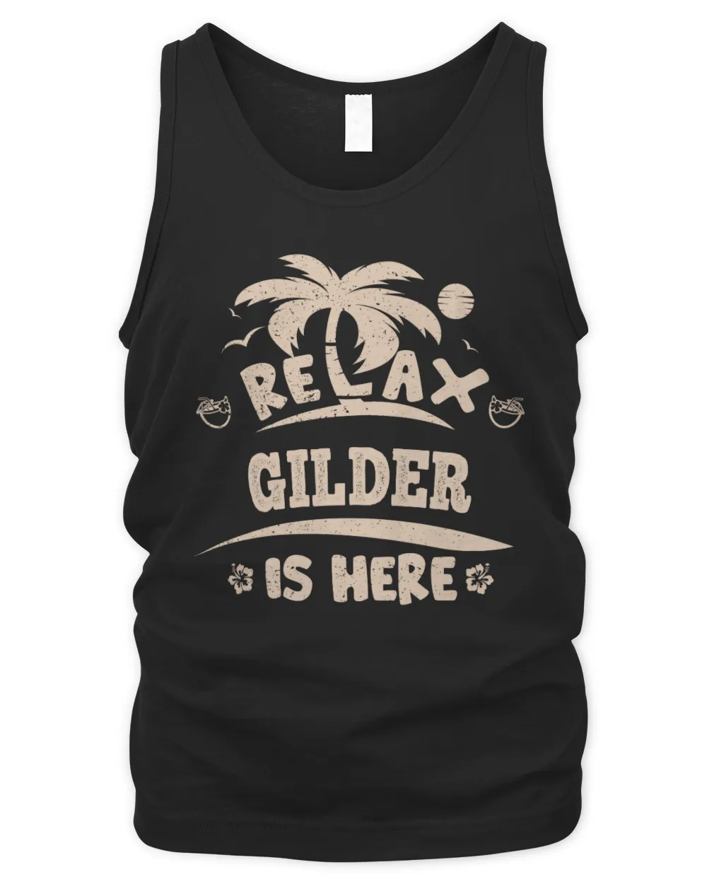 USL-96-Gilder Men's Tank Top black s