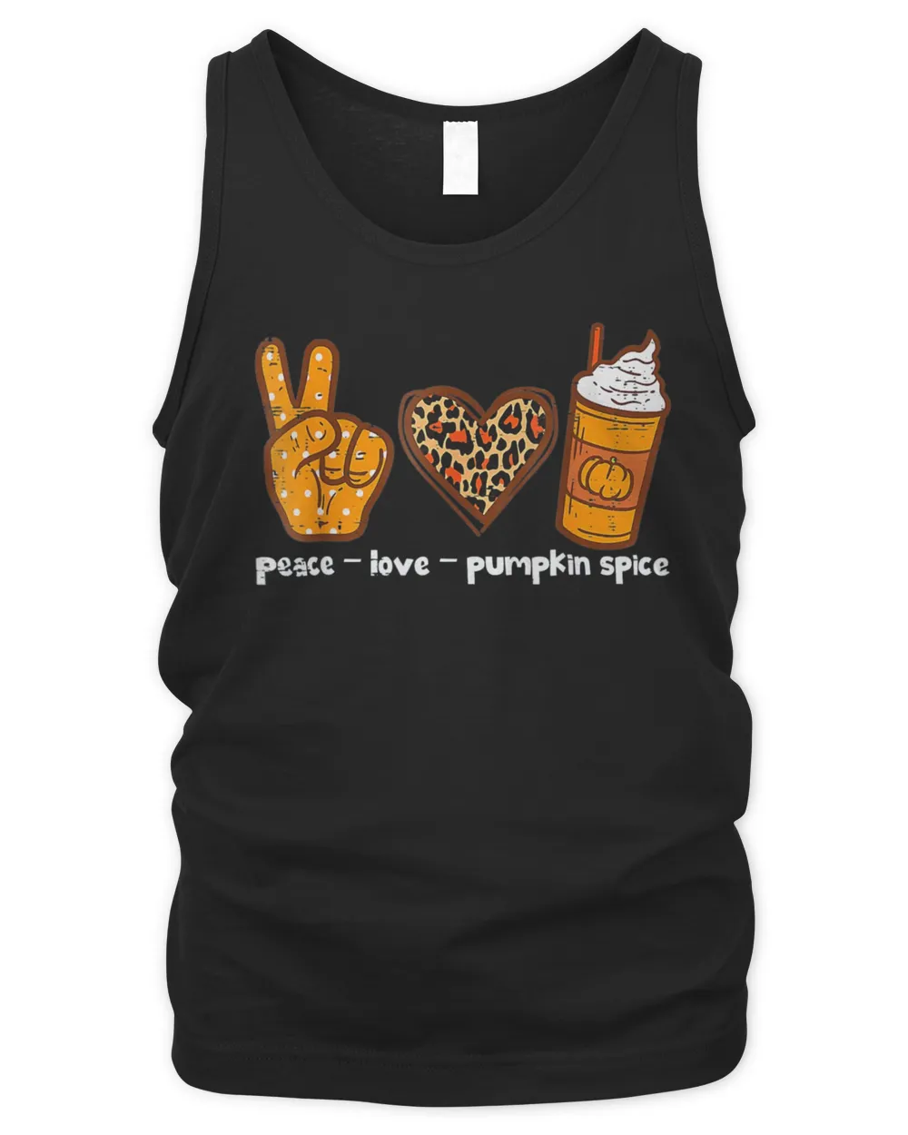 Peace Love Pumpkin Spice Autumn Fall Season Shirt