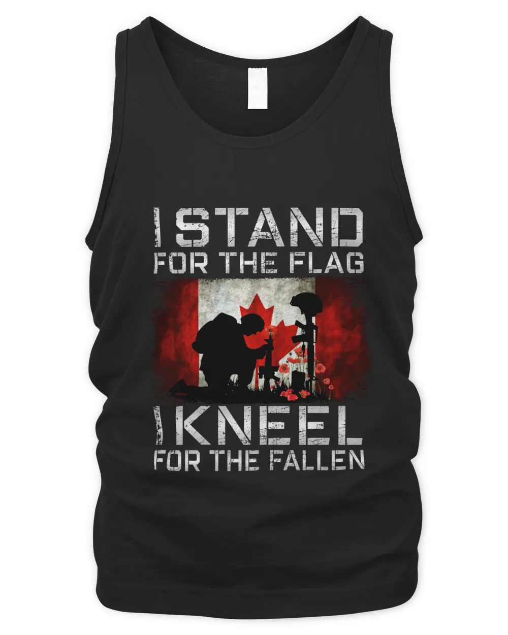 I Stand For The Flag, I Kneel For The Fallen, Canadian Veterans