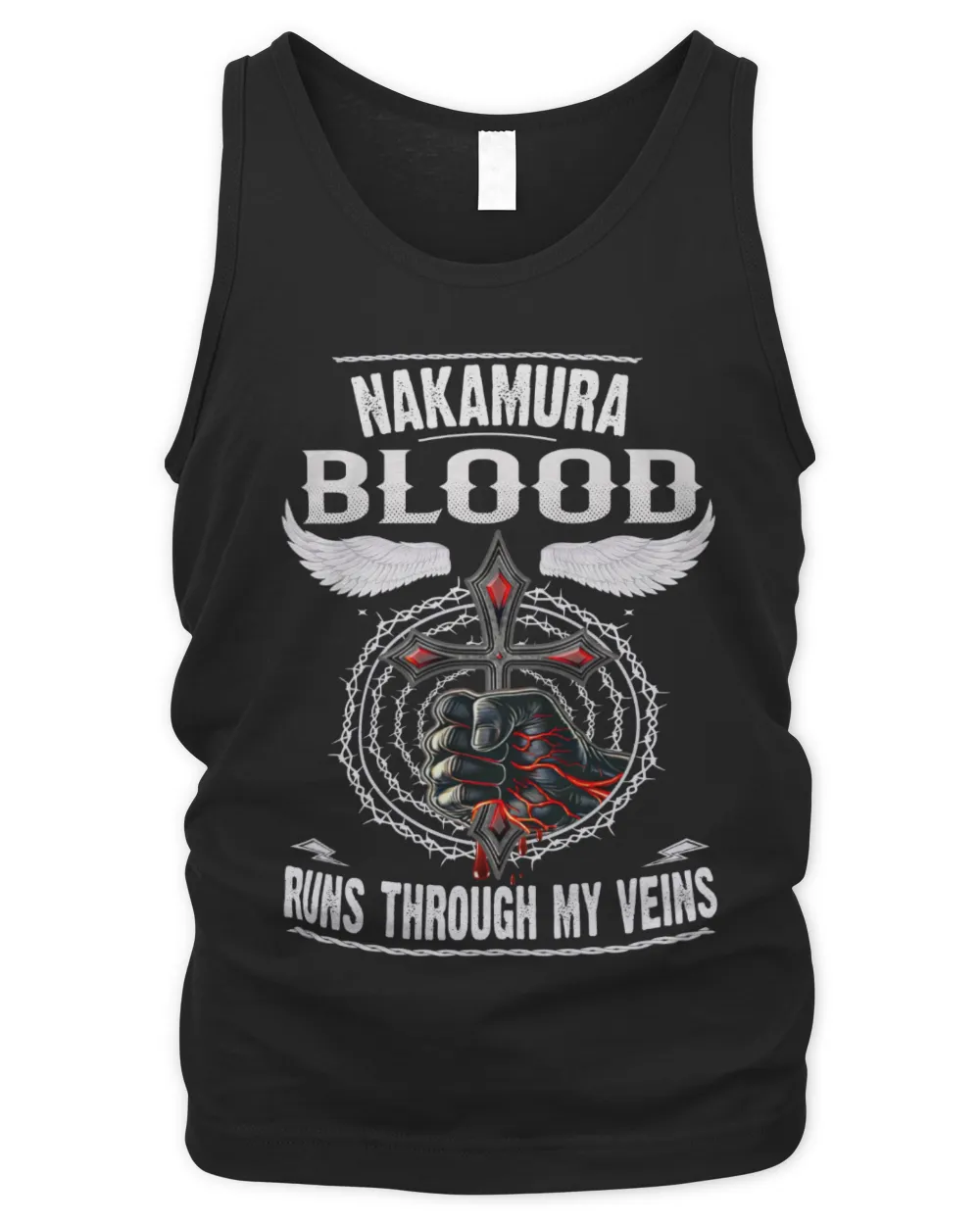NILES Men's Tank Top black s