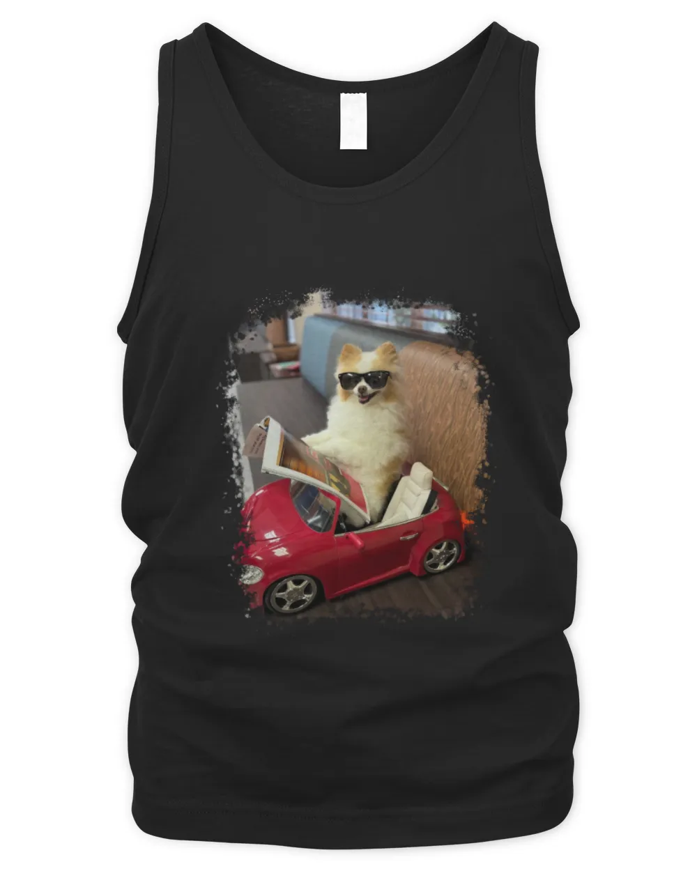 Koda is in The Fluff 3 Men's Tank Top black s