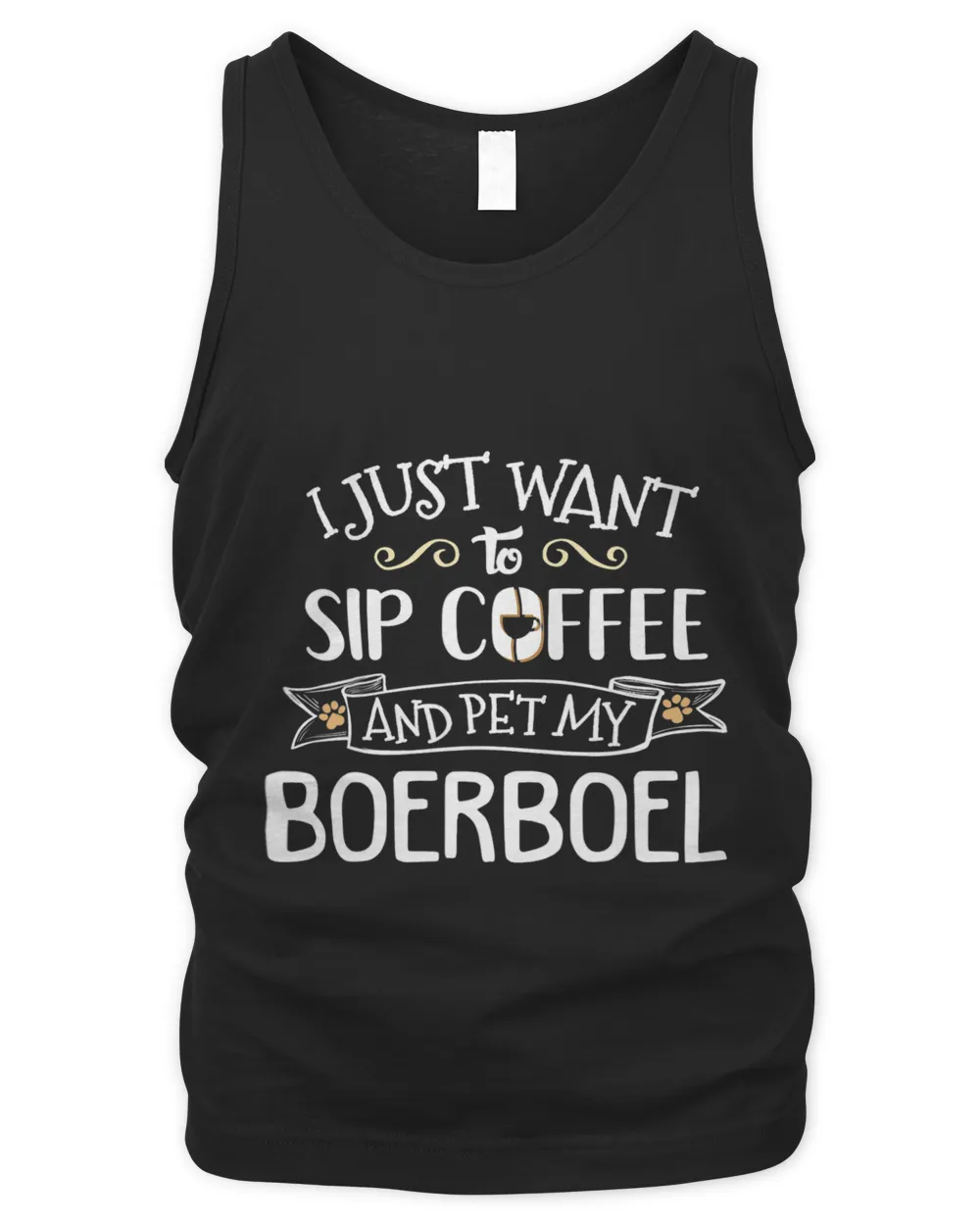 Boerboel Design Gift Sip Coffee Pet My Dog!
