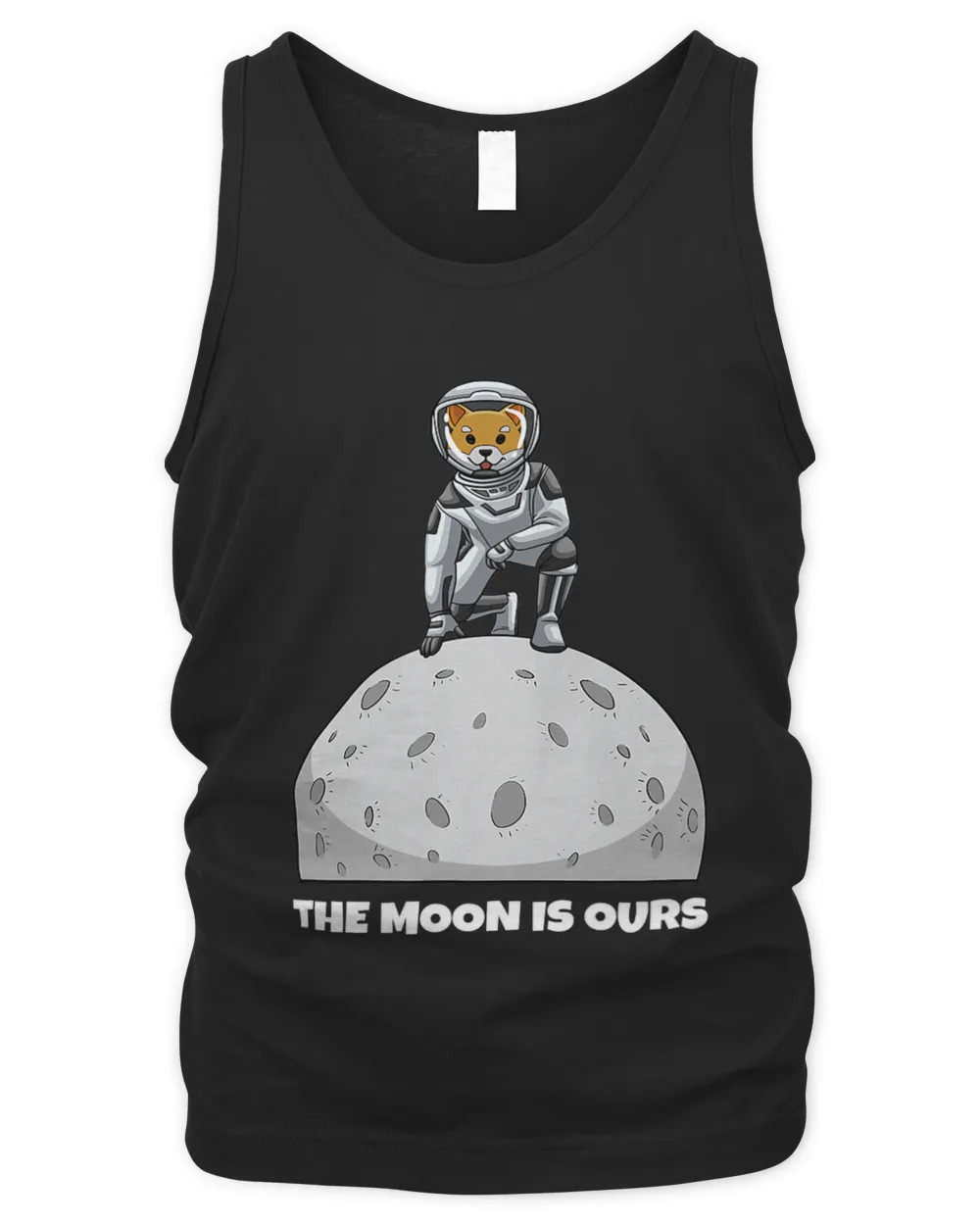 Shiba Inu Dogecoin Moon Is Ours Crypto Coin Token Graphic 88