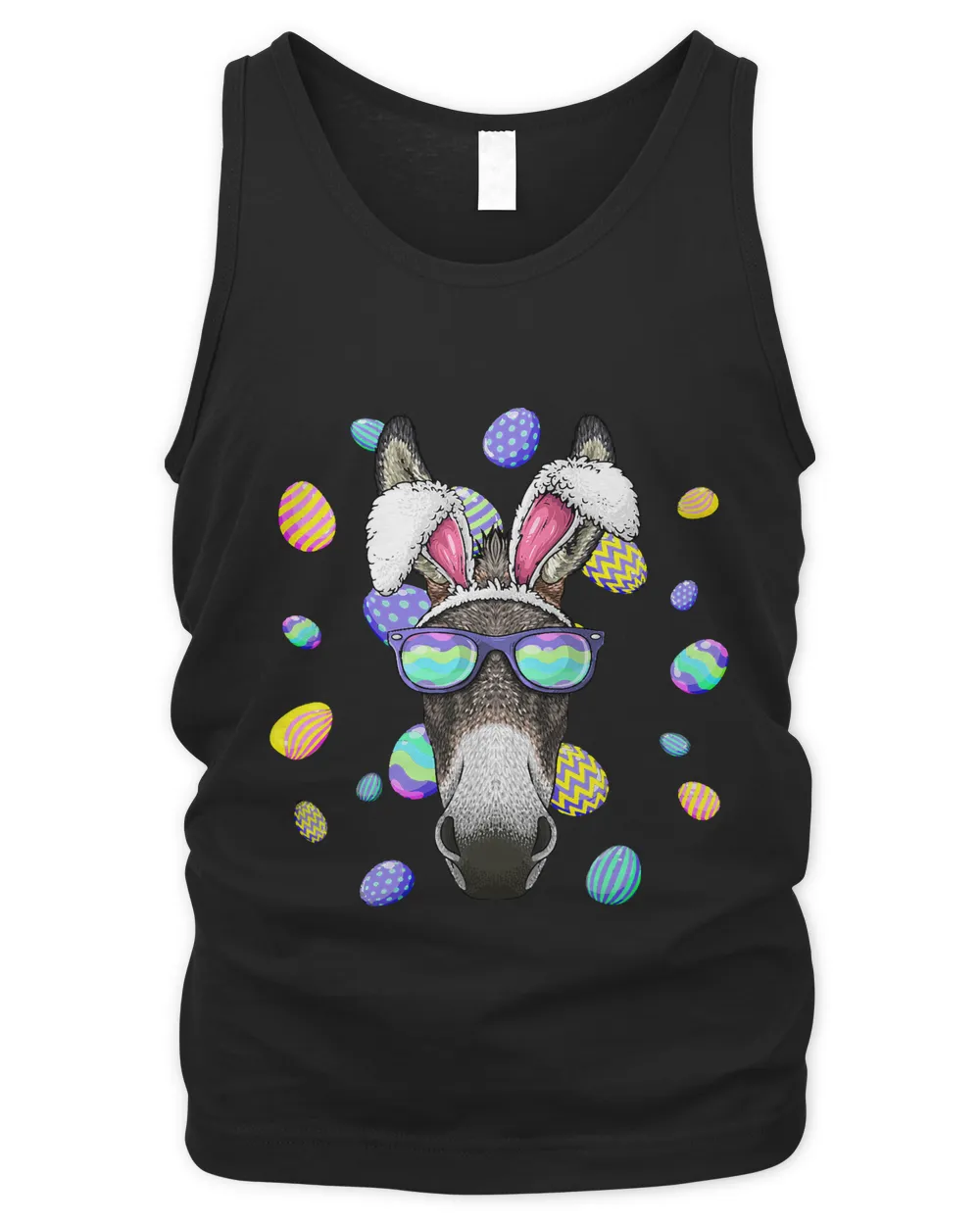 Donkey Easter Bunny Ears Funny Easter Eggs Hunting