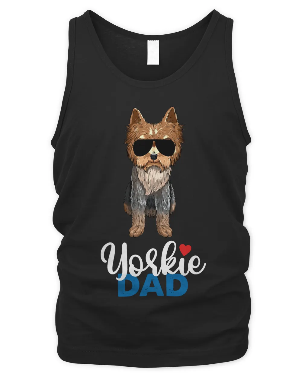 Yorkshire Terrier Papa Yorkie Dad Long Sleeve T-Shirt