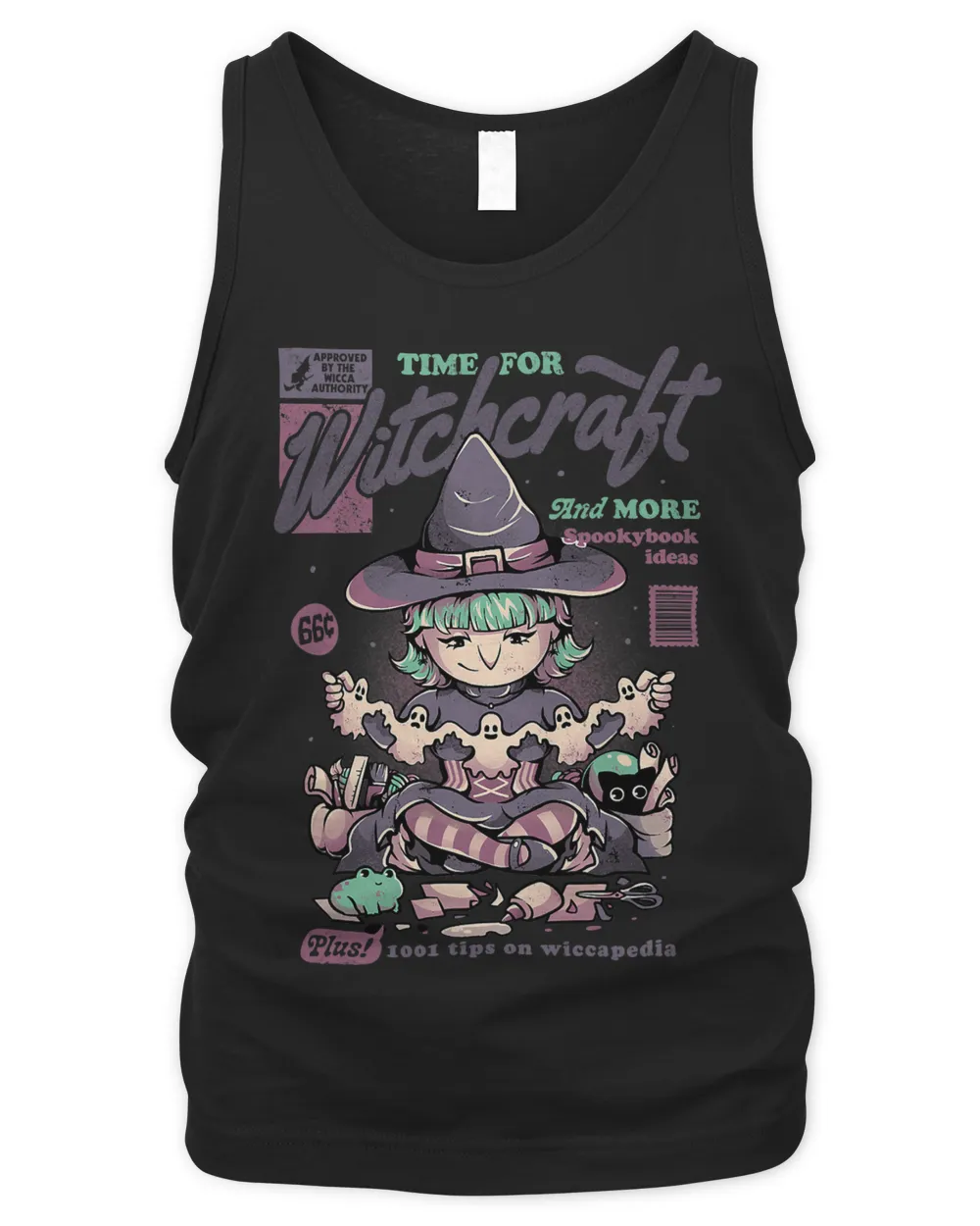 Funny Time For Witchcraft Cute Goth Halloween Witch Pun569