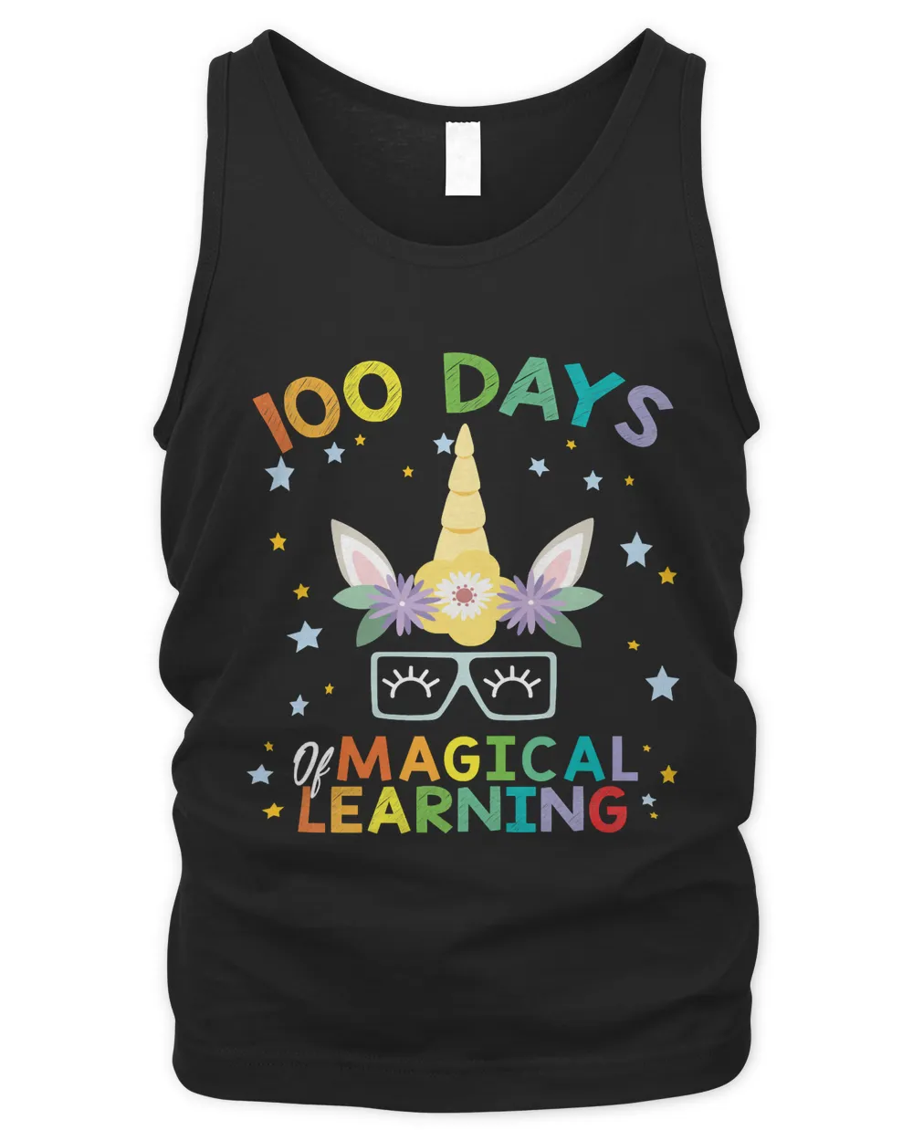 Teacher Teaching Lover Cute Unicorn 100 Days of Magical Learning 100th Day School 229