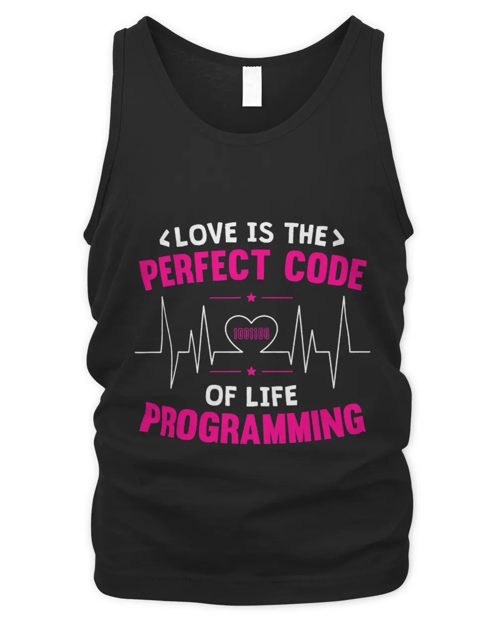 Program Developer Software Engineer Programmer Nerd Computer 2 Men's Tank Top black s