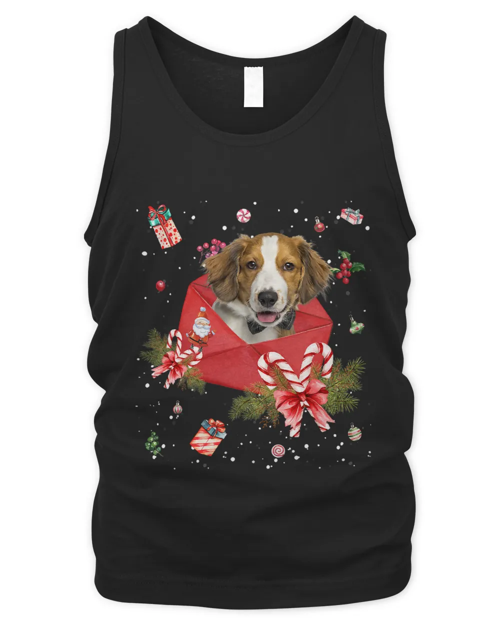 Kooikerhondje Dog In Christmas Card Ornament Pajama Xmas418