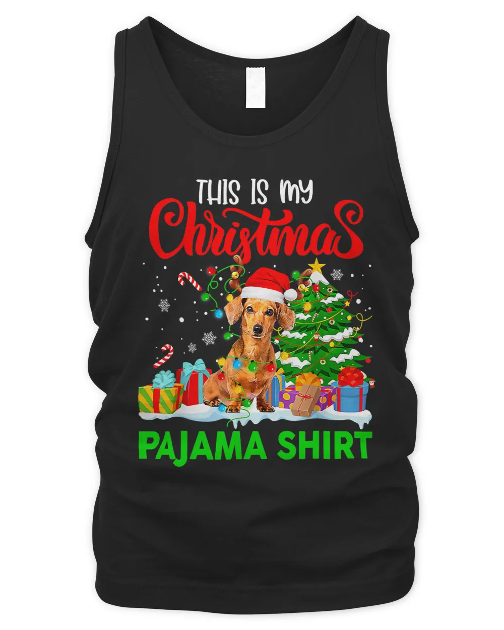 Wiener This Is My Christmas Pajama Costume Christmas 108 Dachshund Doxie