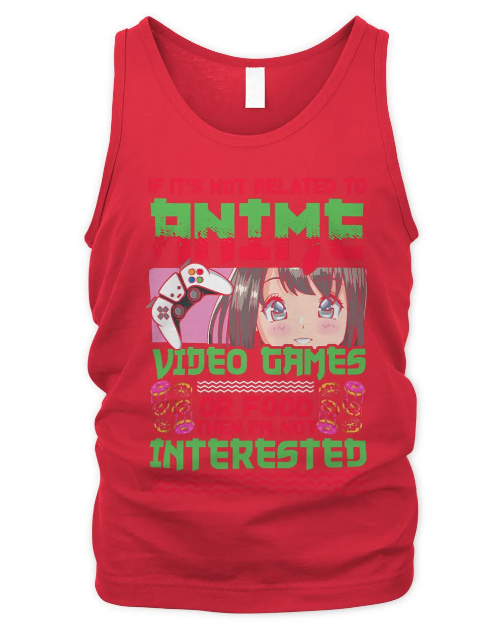 Anime Video Games Food Donut Japan Anime Gamer Otaku