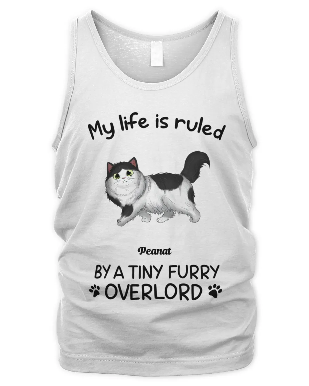 Cat Lovers - My Life Is Ruled By Cats - Personalized QTCAT040123A2