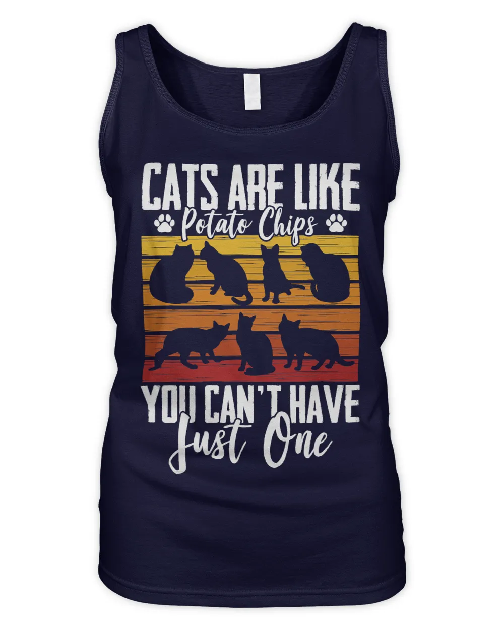 Funny Cat Owners Cat Lovers Cats Are Like Potato Chips