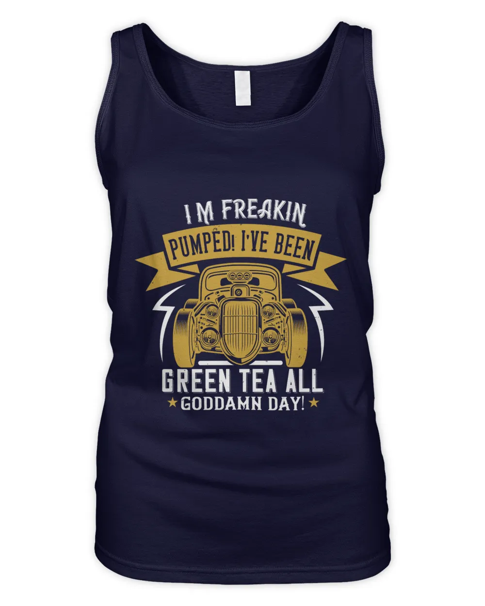 I'm freakin pumped! I've been drinking green tea all goddamn day!-01