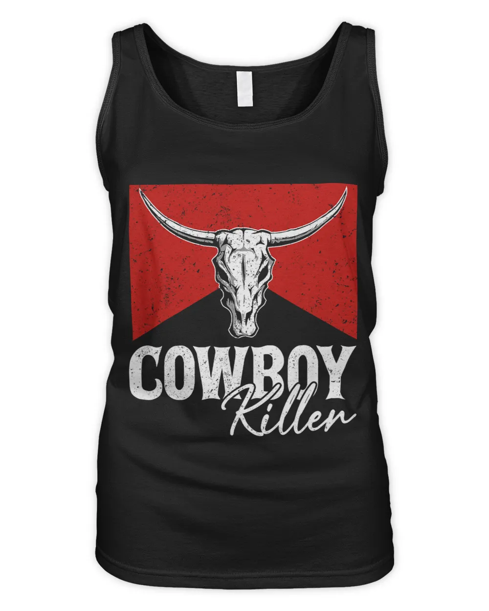 Cowboy Killers Bull Skull Howdy Punchy Western Country Music