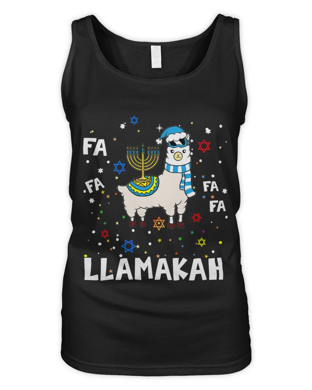 Lama Llama Menorah Hanukkah Llama Fa Fa Fa Cute Alpaca Chanukah Gift 123