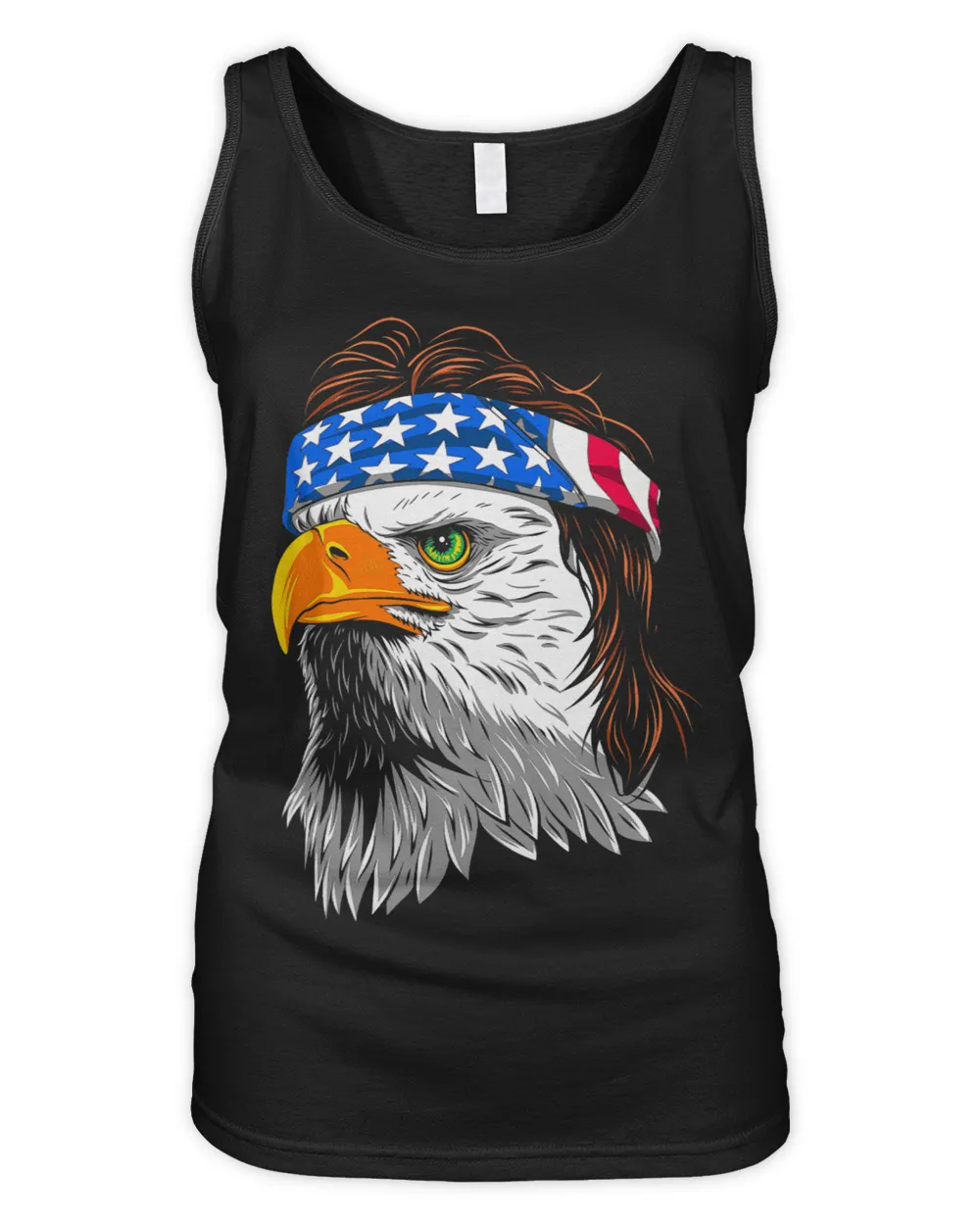 Bald Eagle Mullet 2Patriotic Eagle 2Stars Stripes USA Flag