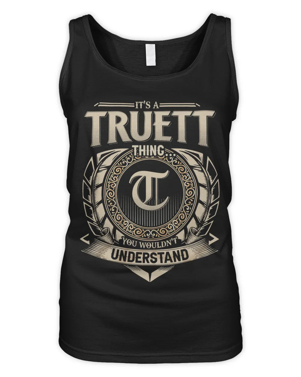 TRUETT Women's Tank Top black s