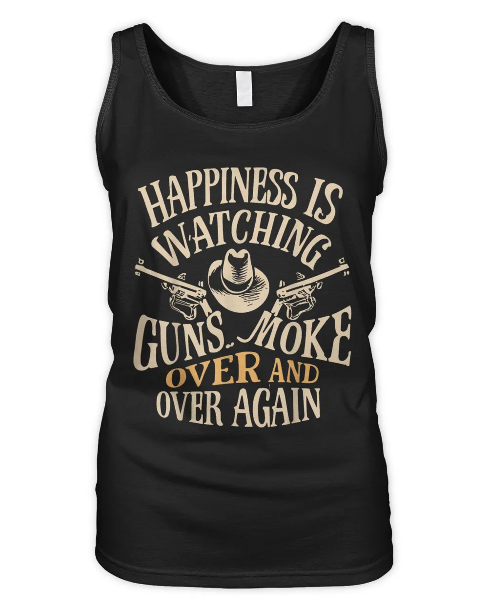 Happiness Is Watching Gunsmoke Over And Over Again Sweatshirt Cowboys T-Shirt