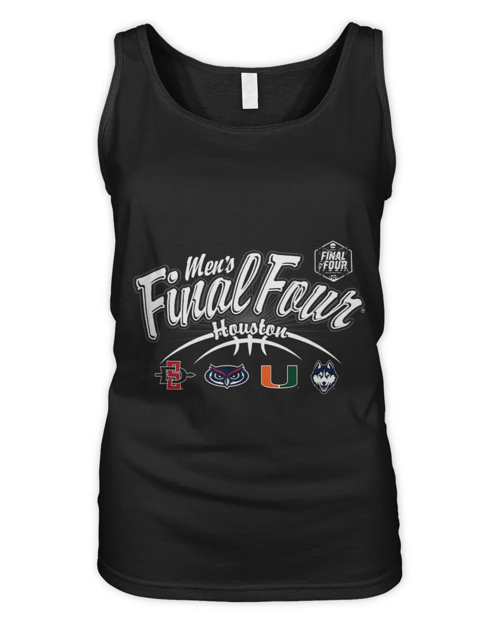 Basketball Gift NCAA Final Four Basketball Black Officially Licensed